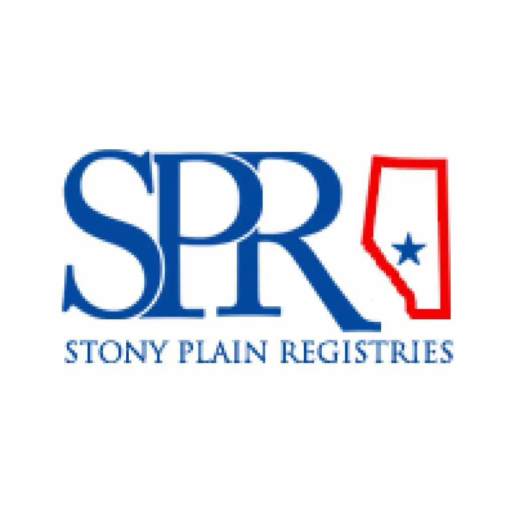Partner Stony Plain Registries logo